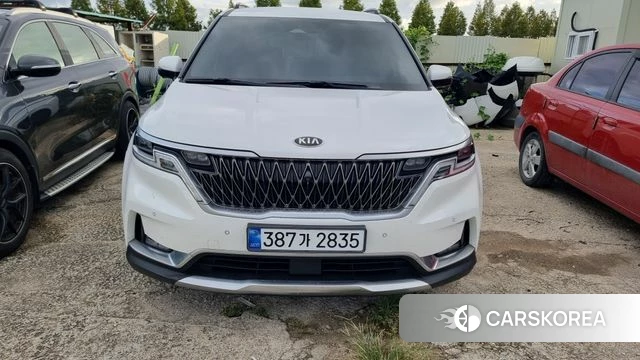 Kia Carnival 4th generation 2021 Белый из Кореи