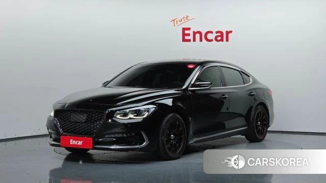 Hyundai Grandeur IG Hybrid 2019 Черный из Кореи