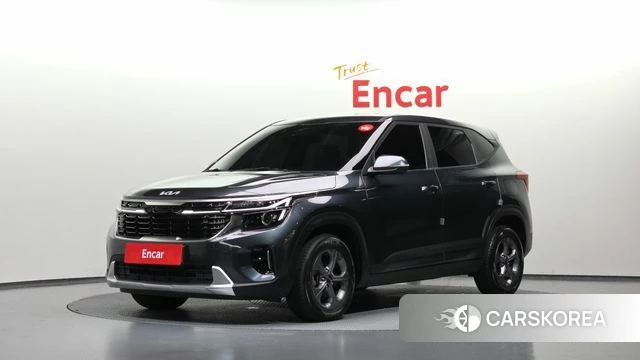 Kia The New Seltos 2023 Серый из Кореи