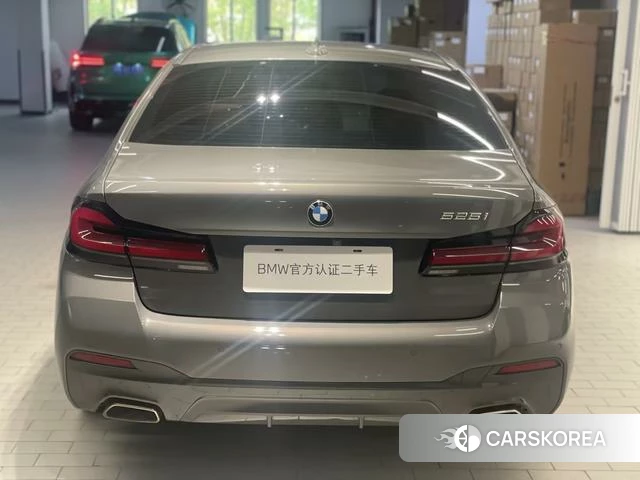 BMW 5 series 2021 Серебристо-серый из Китая
