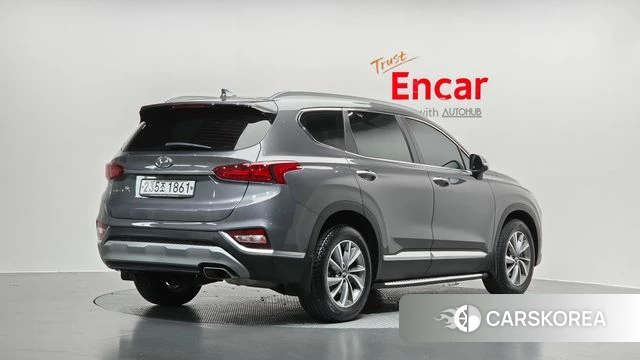 Hyundai Santa Fe TM 2020 Серый из Кореи