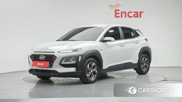 Hyundai Kona Hybrid 2020 Белый из Кореи