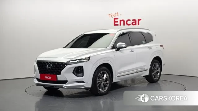 Hyundai Santa Fe TM 2018 Белый из Кореи