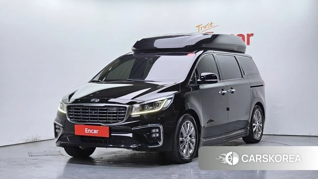 Kia The New Carnival 2019 Черный из Кореи
