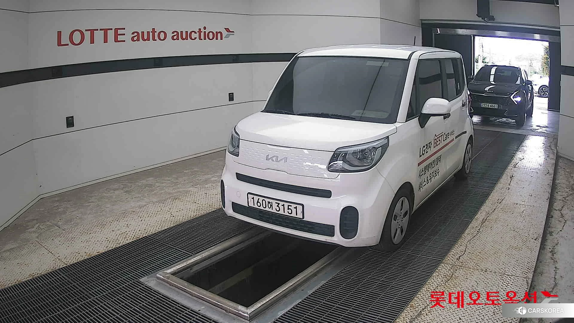 Kia Ray 2022 Белый из Кореи