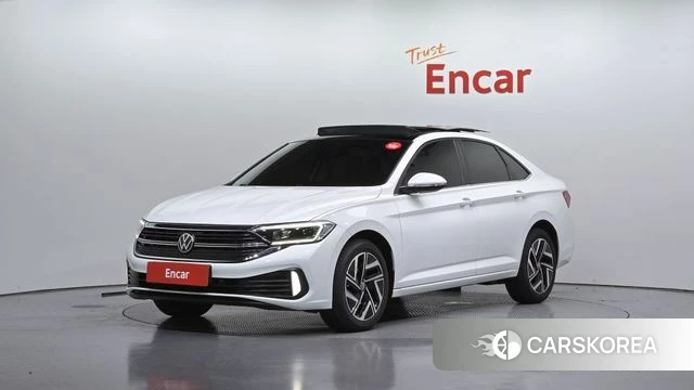 Volkswagen 7th Generation of Jetta 2023 Белый из Кореи