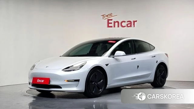 Tesla Model 3 2020 Белый из Кореи