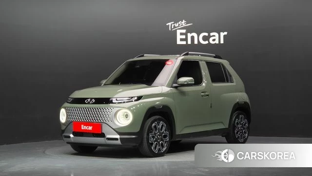 Hyundai Casper 2022 Темно-зеленый из Кореи