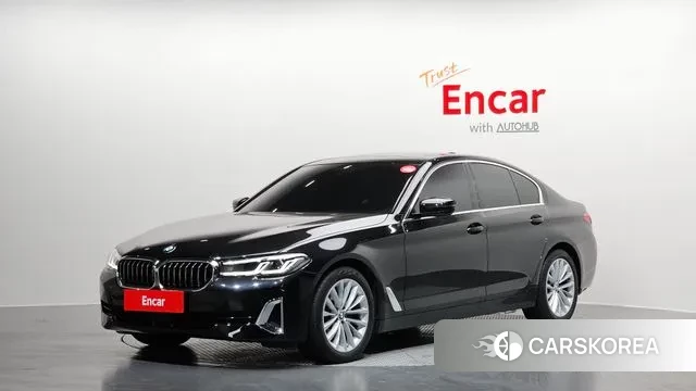 BMW 5 Series (G30) 2023 Черный из Кореи