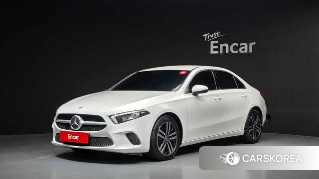 Mercedes-Benz A-Class W177 2021 Белый из Кореи