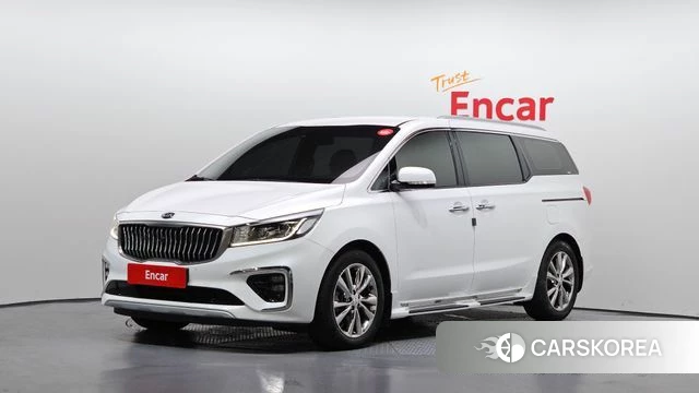 Kia The New Carnival 2018 Белый из Кореи