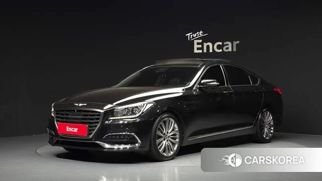 Genesis G80 2018 Черный из Кореи