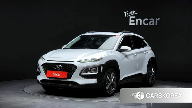 Hyundai Kona 2018 Белый из Кореи