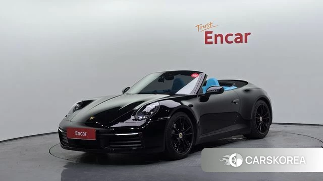 Porsche 911(992) 2020 Черный из Кореи