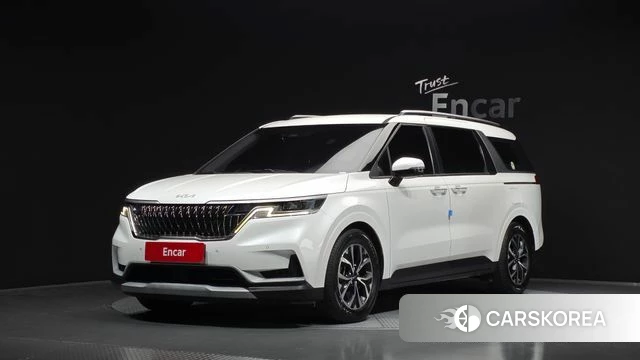 Kia Carnival 4th generation 2022 Белый из Кореи