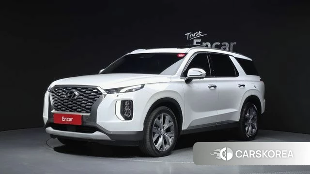 Hyundai Palisade 2022 Белый из Кореи
