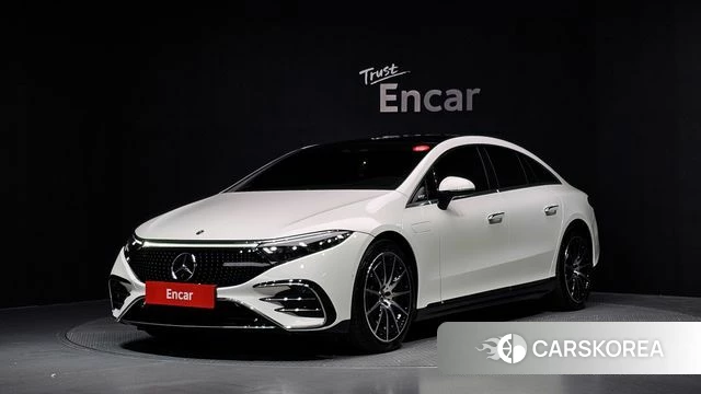 Mercedes-Benz EQS V297 2022 Белый из Кореи