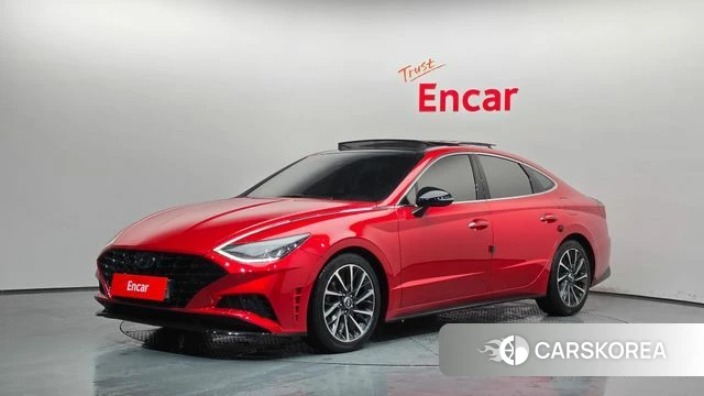Hyundai Sonata (DN8) 2020 Черный из Кореи