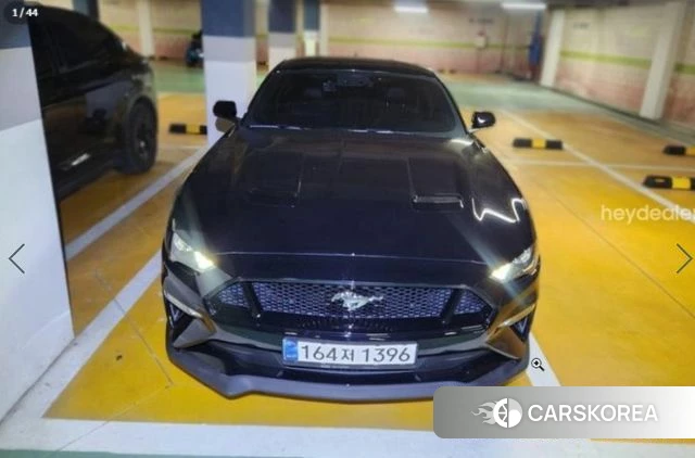 Ford Mustang 2020 Черный из Кореи