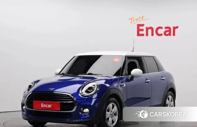Mini Cooper 2019 Синий из Кореи