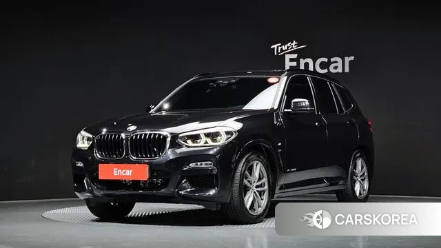 BMW X3 (G01) 2018 Черный из Кореи