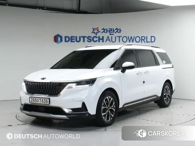 Kia Carnival 4th generation 2020 Белый из Кореи