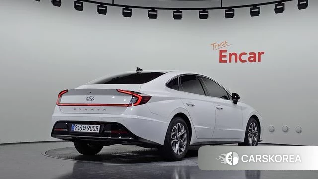 Hyundai Sonata (DN8) 2021 Белый из Кореи