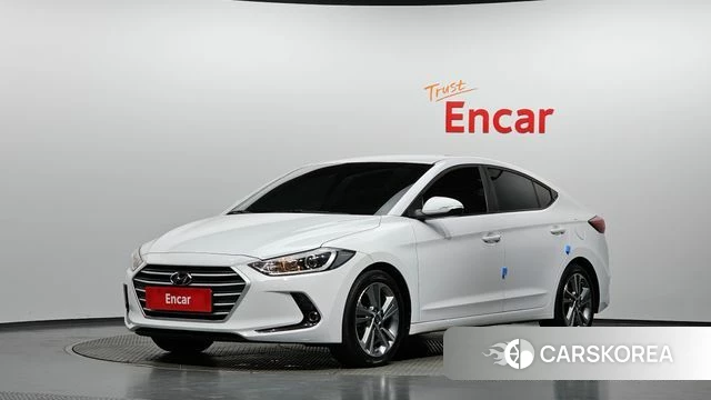 Hyundai Avante AD 2018 Белый из Кореи