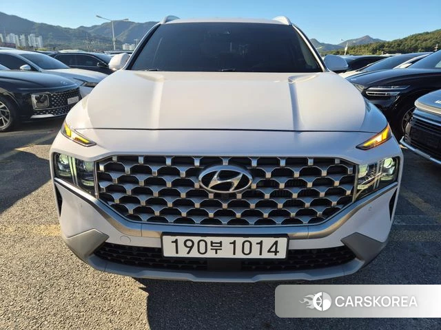 Hyundai The New Santa Fe 2022 Белый из Кореи