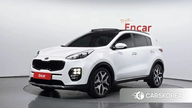 Kia Sportage 4th Generation 2018 Белый из Кореи