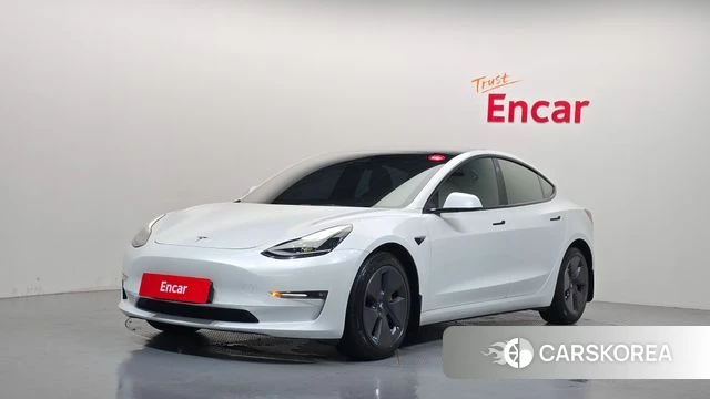 Tesla Model 3 2022 Белый из Кореи