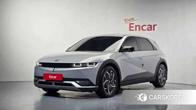 Hyundai Ionic 5 2021 Серебристо-серый из Кореи