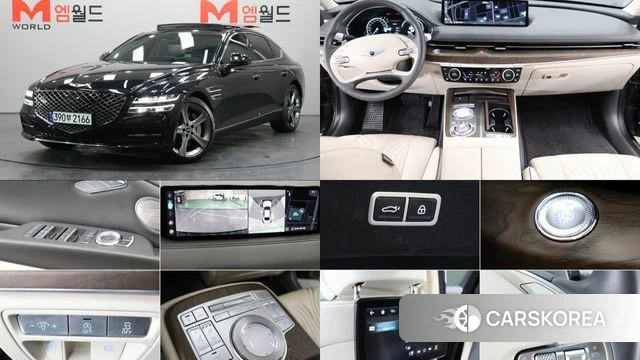 Genesis G80 (RG3) 2022 Черный из Кореи