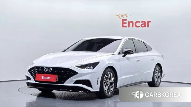 Hyundai Sonata (DN8) 2021 Белый из Кореи