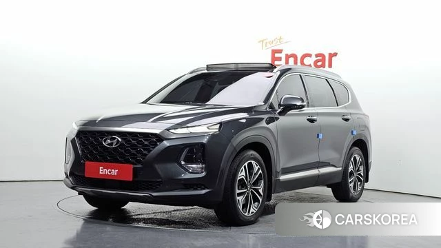 Hyundai Santa Fe TM 2018 Серый из Кореи