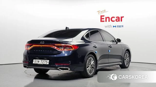 Hyundai Grandeur IG Hybrid 2018 Синий из Кореи