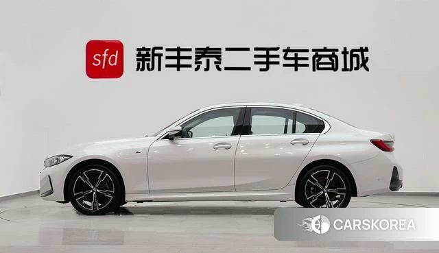 BMW 3 series 2023 Белый из Китая