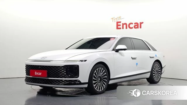 Hyundai Grandeur Hybrid (GN7) 2024 Белый из Кореи