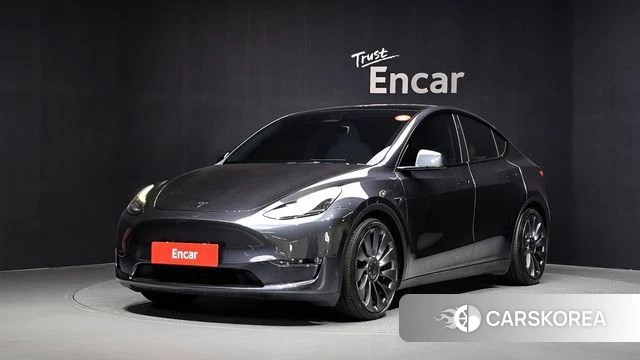Tesla Model Y 2024 Серый из Кореи