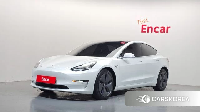 Tesla Model 3 2020 Белый из Кореи
