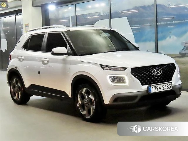 Hyundai Venue 2021 Белый из Кореи