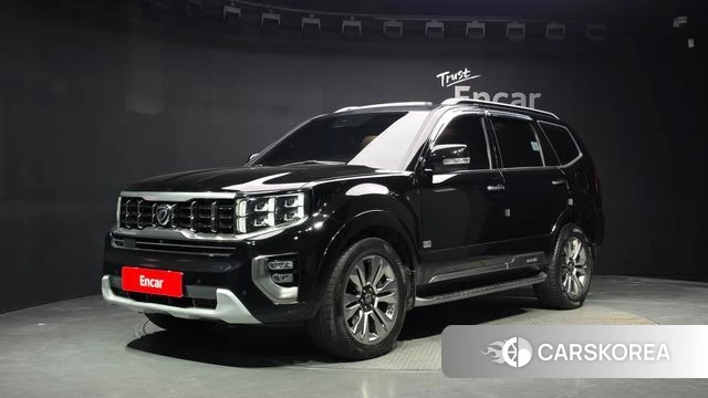 Kia Mohave Master 2021 Черный из Кореи