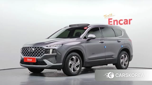 Hyundai The New Santa Fe 2021 Серый из Кореи