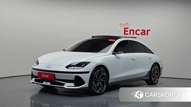 Hyundai Ionic 6 2022 Белый из Кореи