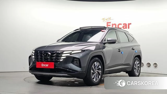 Hyundai Tucson Hybrid (NX4) 2022 Серый из Кореи