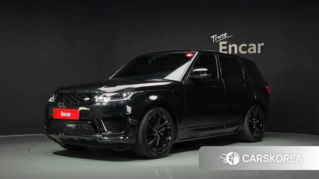 Land Rover Range Rover Sport 2nd Generation 2019 Черный из Кореи, фото 2