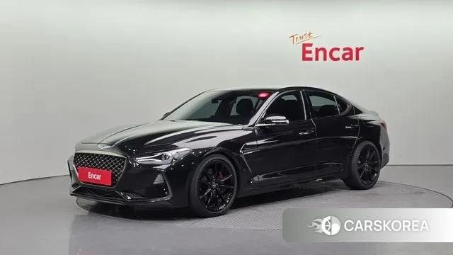 Genesis G70 2018 Черный из Кореи