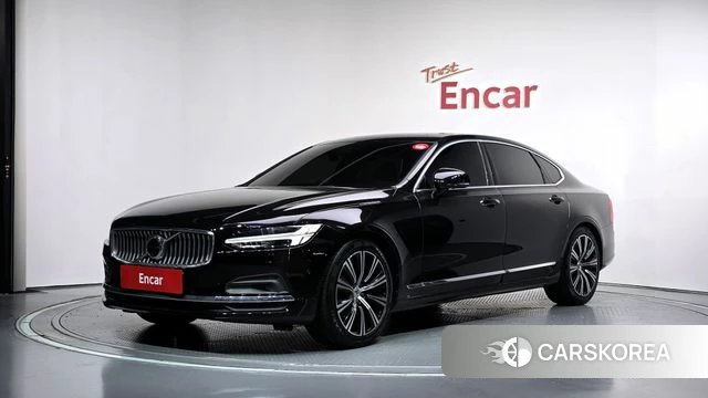 Volvo S90 2021 Черный из Кореи