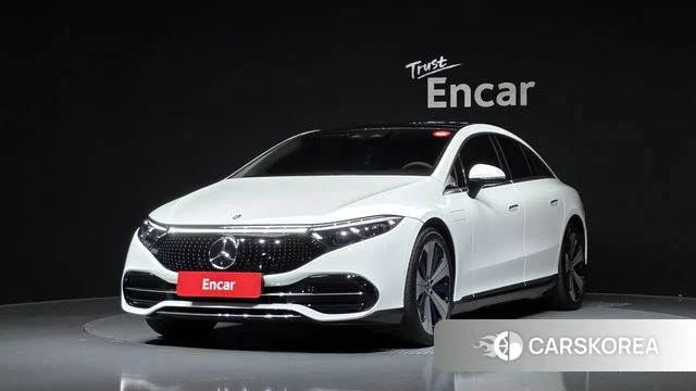Mercedes-Benz EQS V297 2023 Белый из Кореи