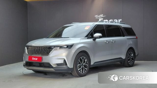 Kia Carnival 4th generation 2022 Серебристо-серый из Кореи